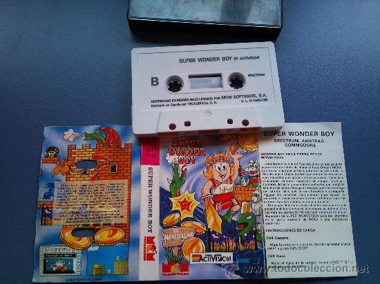 Videojuegos y consolas: juego spectrum super wonder boy - Foto 1