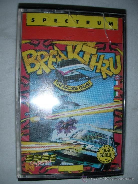 Videojuegos y consolas: ANTIGUO JUEGO PARA SPECTRUM BREAK THRU - Foto 1