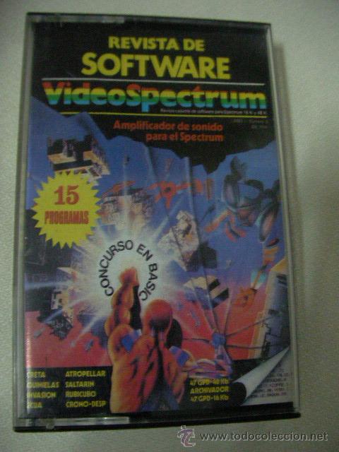 Videojuegos y consolas: CASSETTE CON 15 PROGRAMAS VIDEOSPECTRUM - Foto 1
