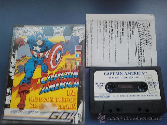 Videojuegos y consolas: CAPITAN AMERICA SPECTRUM - Foto 1