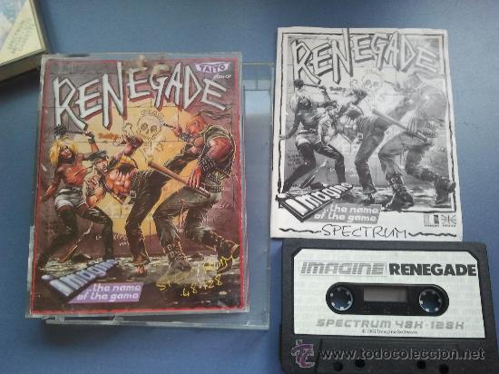 Videojuegos y consolas: JUEGO SPECTRUM RENEGADE - Foto 1