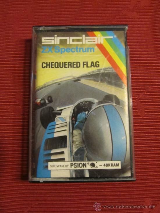 Videojuegos y consolas: ANTIGUO JUEGO DE SPECTRUM CHEQUERD FLAG PROBADO - Foto 1