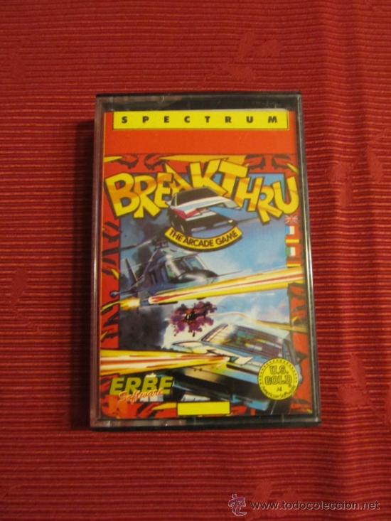 Videojuegos y consolas: ANTIGUO JUEGO DE SPECTRUM BREAKTHRU PROBADO - Foto 1