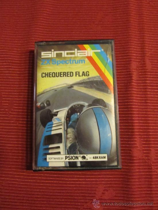 Videojuegos y consolas: ANTIGUO JUEGO DE SPECTRUM CHEQUERED FLAG PROBADO - Foto 1