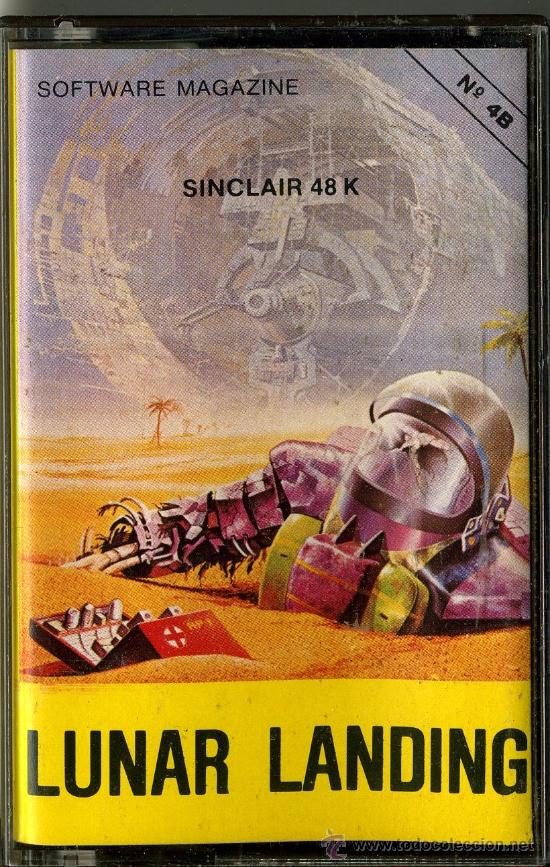 Videojuegos y consolas: SPECTRUM  LUNAR LANDING - SINCLAIR - Foto 1