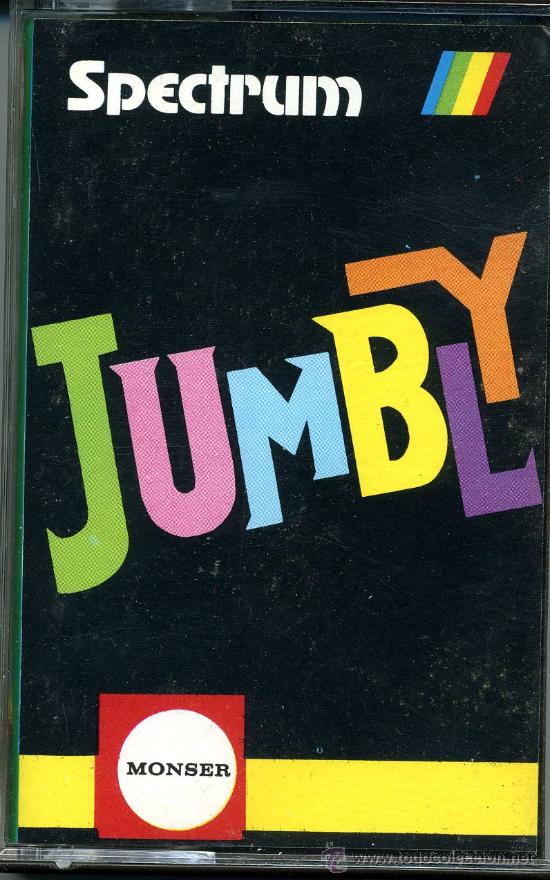 Videojuegos y consolas: SPECTRUM JUMBLY - MONSER - Foto 1