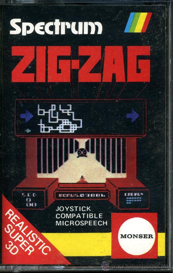 Videojuegos y consolas: SPECTRUM ZIG-ZAG- MONSER - Foto 1