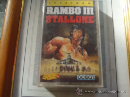 Videojuegos y consolas: SPECTRUM RAMBO III - Foto 1