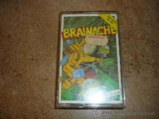 Videojuegos y consolas: JUEGO DE SPECTRUM BRAINACHE DIFICIL !!! - Foto 1