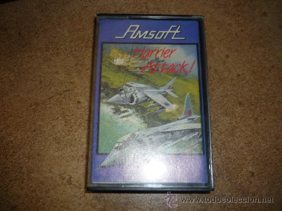 Videojuegos y consolas: cassette video juego amstrad harrier attack games - Foto 1