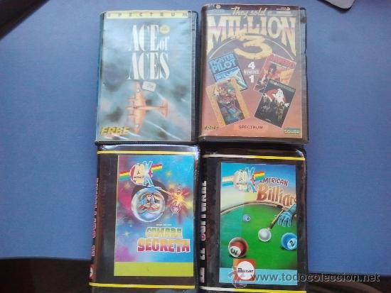 Videojuegos y consolas: 4 juegos spectrum en estuches - Foto 1