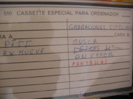 Videojuegos y consolas: CINTA JUEGOS SPECTRUM - ENVIO GRATIS A ESPA&Ntilde;A - Foto 1