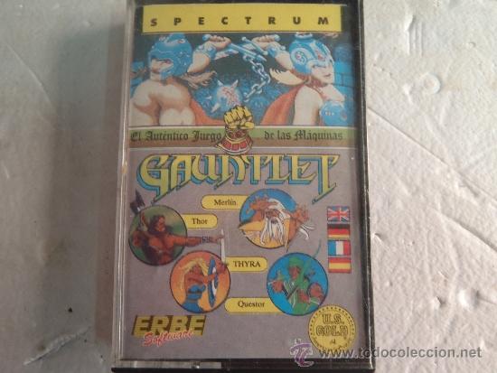 Videojuegos y consolas: JUEGO DE SPECTRUM GAUNTLET - Foto 1