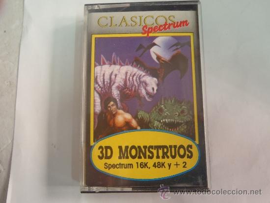 Videojuegos y consolas: JUEGO DE SPECTRUM 3D MONSTRUOS - Foto 1