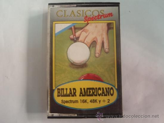 Videojuegos y consolas: JUEGO DE SPECTRUM BILLAR AMERICANO - Foto 1