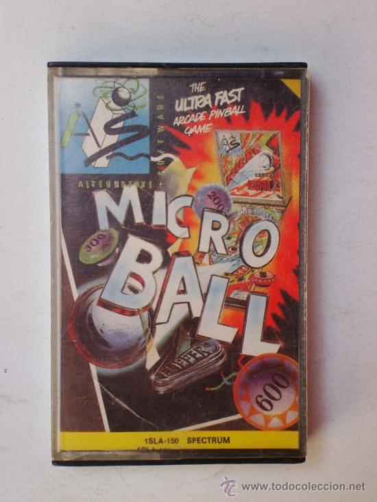 Videojuegos y consolas: Microball (System 4) Spectrum (Micro Ball) - Foto 1
