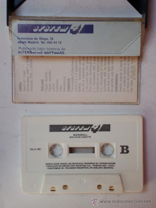 Videojuegos y consolas: Microball (System 4) Spectrum (Micro Ball) - Foto 2