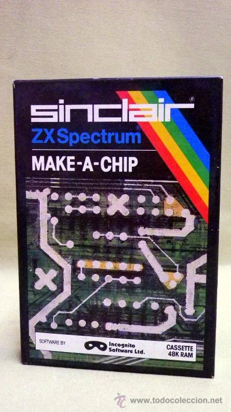 Videojuegos y consolas: JUEGO PARA SINCLAIR ZX SPECTRUM, MAKE A CHIP - Foto 1