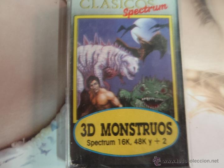 Videojuegos y consolas: SPECTRUM 3D MONSTRUOS - Foto 1