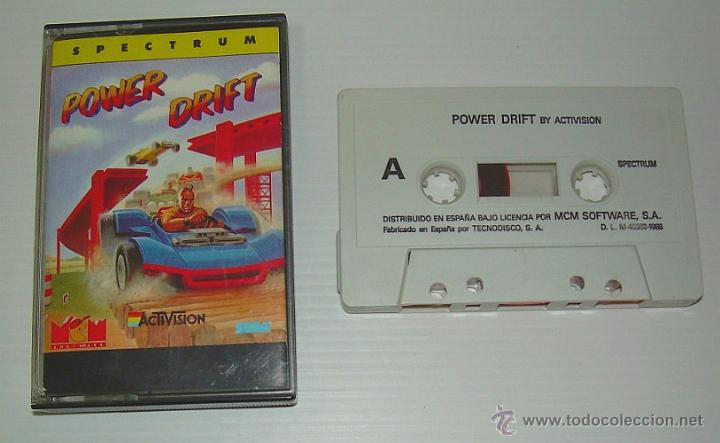 Videojuegos y consolas: Power Drift [Activision] 1989 MCM Software [ZX Spectrum] - Foto 2