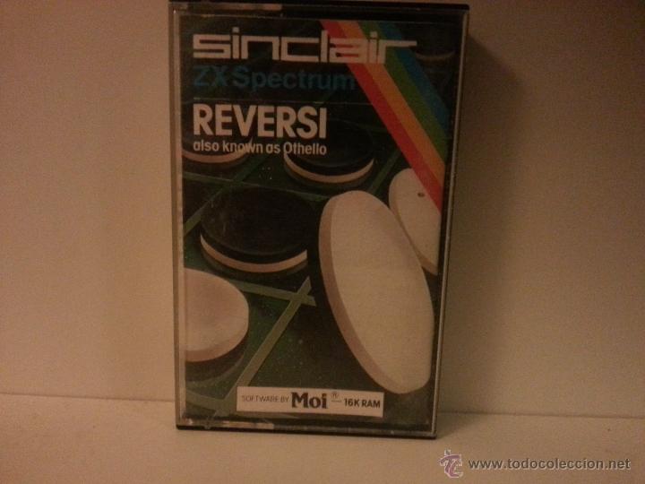 Videojuegos y consolas: Juego Spectrum &ndash; Reversi &ndash; Retro - Foto 1