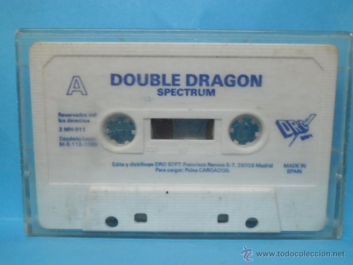 Videojuegos y consolas: JUEGO - SPECTRUM - DOUBLE DRAGON - - Foto 1