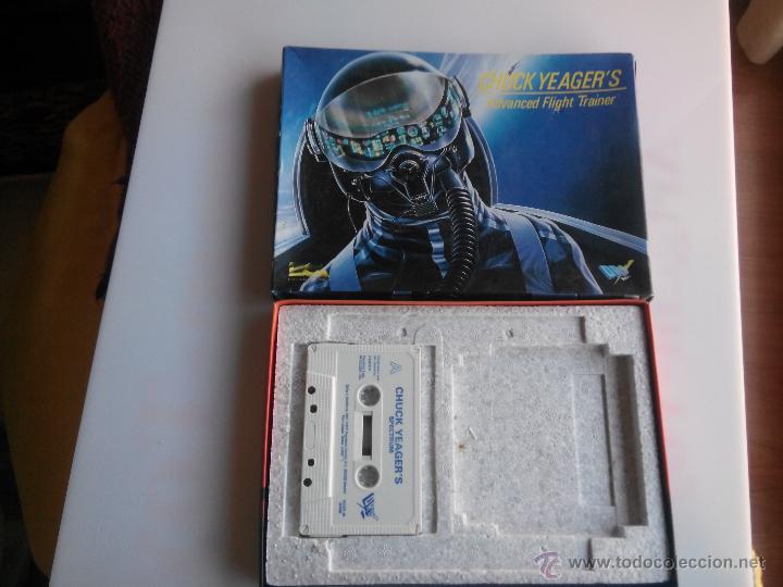 Videojuegos y consolas: juego spectrum en caja  chuck yeagers - Foto 1