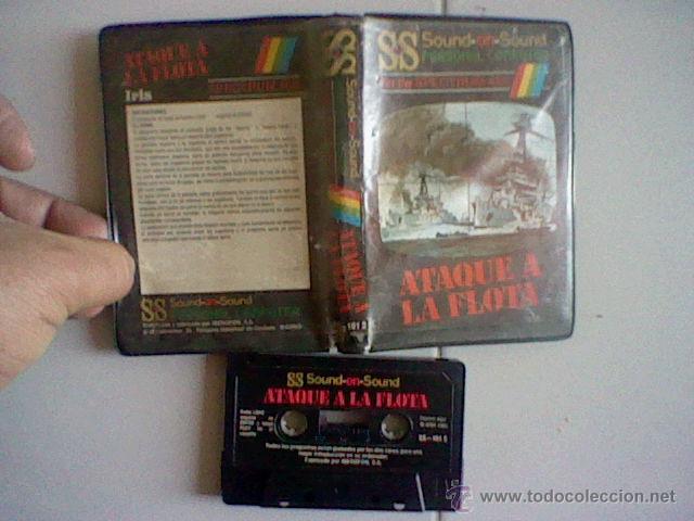 Videojuegos y consolas: ATAQUE A LA FLOTA SPECTRUM 48 K SIN PROBAR - Foto 1