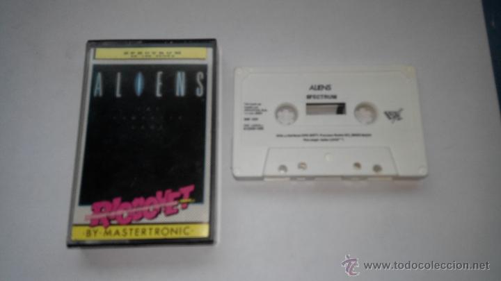 Videojuegos y consolas: spectrum juego aliens - Foto 1