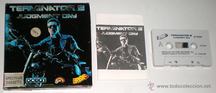 Videojuegos y consolas: Terminator 2: Judgment Day [Ocean Software] 1991 Erbe Software [ZX SPECTRUM] - Foto 3