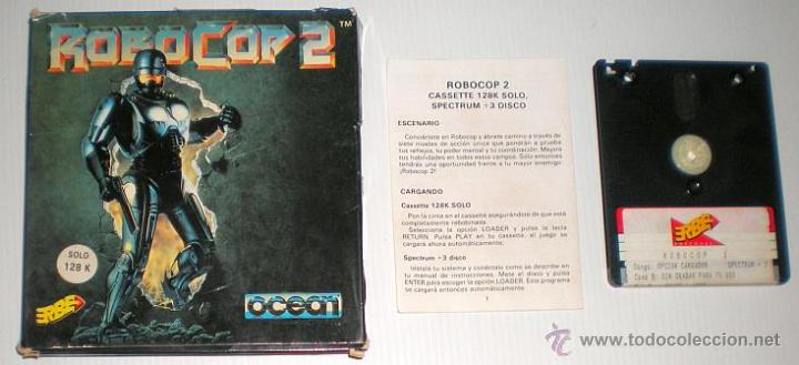 Videojuegos y consolas: RoboCop 2 [OCEAN Software] 1990 Erbe Software [ZX Spectrum] [128Kb] [+3 disco] - Foto 3