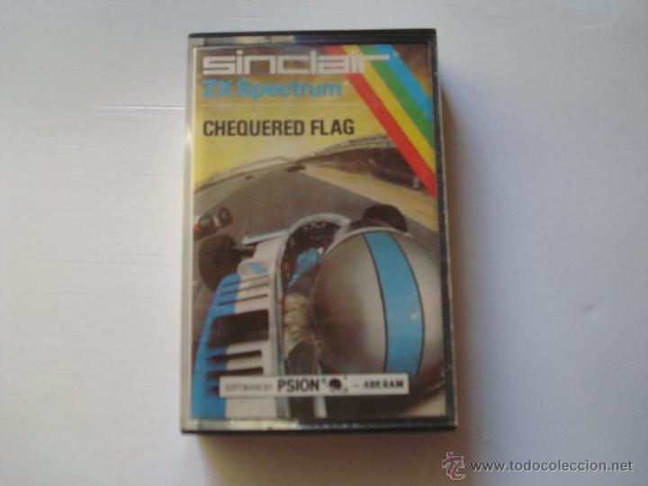 Videojuegos y consolas: chequered flag zx spectrum - Foto 1
