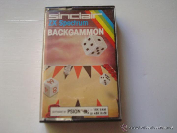Videojuegos y consolas: backgammon zx spectrum 1983 - Foto 1