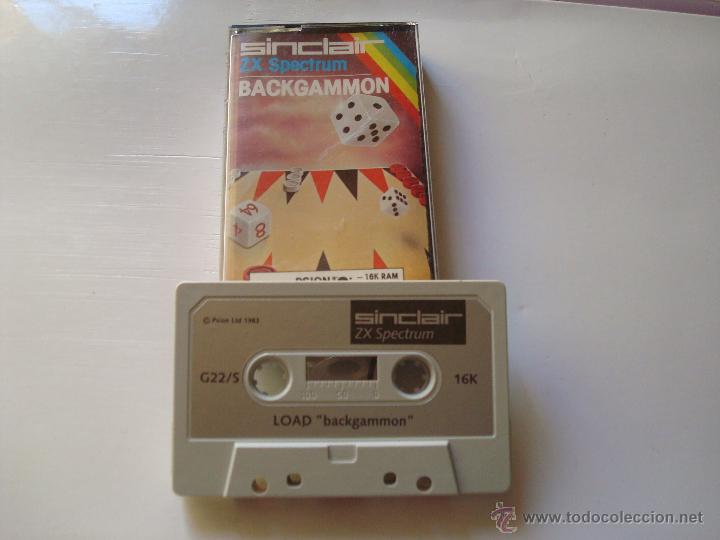 Videojuegos y consolas: backgammon zx spectrum 1983 - Foto 2