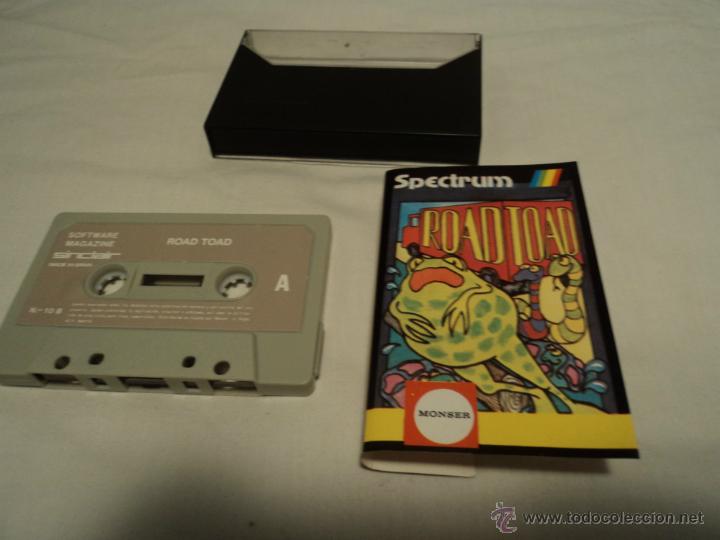 Videojuegos y consolas: JUEGO DE SPECTRUM ROAD TOAD DE 1985 - Foto 1