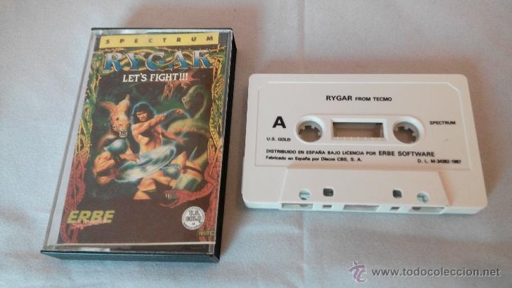 Videojuegos y consolas: juego para spectrum  rygar - Foto 1