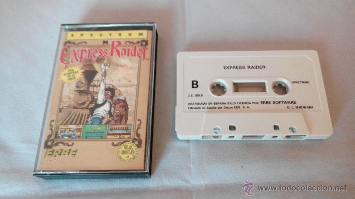 Videojuegos y consolas: juego para spectrum  express raider - Foto 1