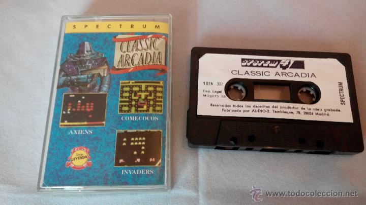 Videojuegos y consolas: juego para spectrum  classic arcadia - Foto 1