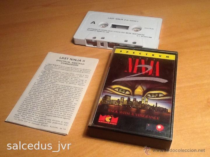 Jeu Last Ninja 2 ZX Spectrum - Cassette Complète System 3, édition 1988, Bon état
