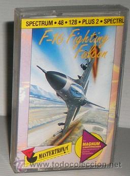 Videojuegos y consolas: F16 Fighting Falcon [Code Masters] 1989 Virgin Mastertronic [Zx Spectrum] Light Phaser - Foto 1