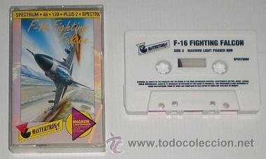 Videojuegos y consolas: F16 Fighting Falcon [Code Masters] 1989 Virgin Mastertronic [Zx Spectrum] Light Phaser - Foto 3