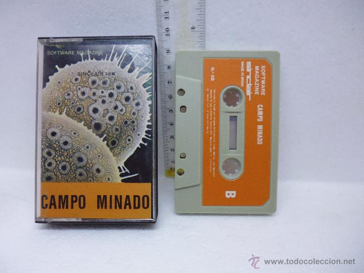 Videojuegos y consolas: CAMPO MINADO -SOFTWARE MAGAZINE -SINCLAIR-MADE IN SPAIN - Foto 1