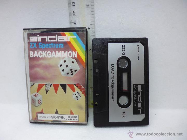 Videojuegos y consolas: -BACKGAMMON -SINCLAIR ZX SPECTRUM - Foto 1