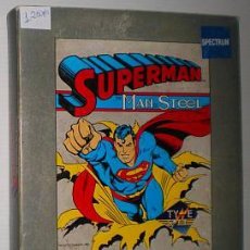 Videojuegos y Consolas: SUPERMAN - THE MAN OF STEEL [TYNESOFT] 1989 SYSTEM 4 DE ESPAÑA [ZX SPECTRUM]. Lote 49665992