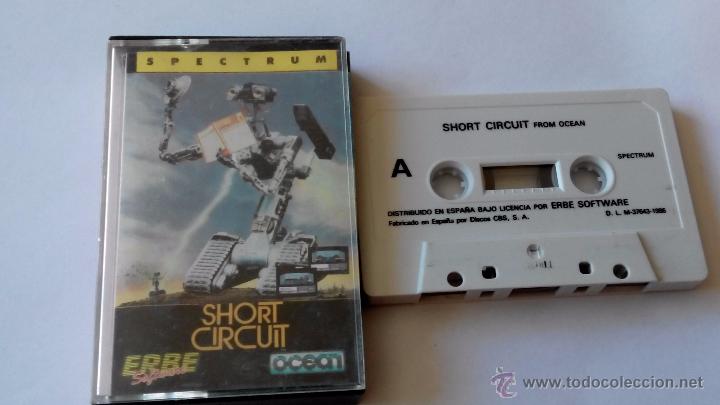 Videojuegos y consolas: spectrum juego  original  corto circuito - Foto 1