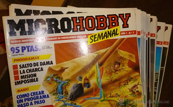 Videojuegos y consolas: Microhobby semanal spectrum, 14 nums, del 7 al 20 - Foto 1