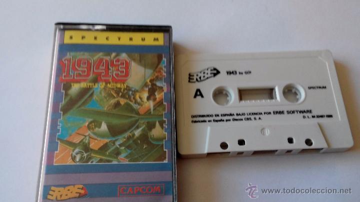 Videojuegos y consolas: spectrum juego  original 1943 - Foto 1