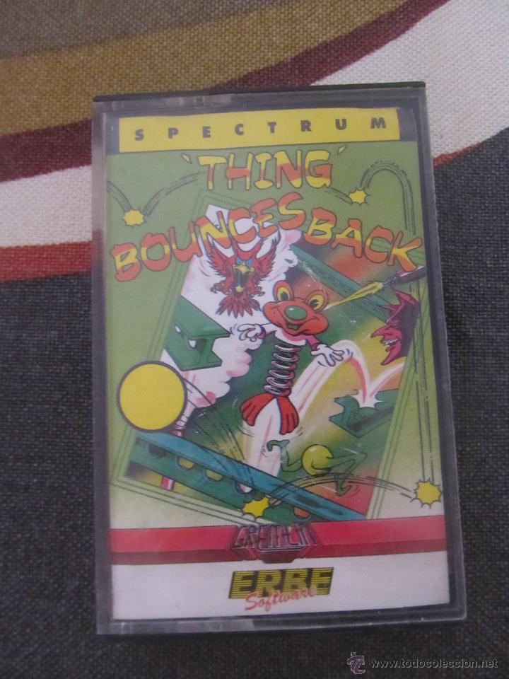 Videojuegos y consolas: JUEGO PARA SPECTRUM THING BOUNCES BACK DE ERBE - Foto 1