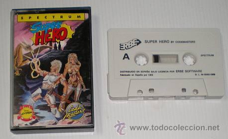 Videojuegos y consolas: Super Hero [Code Masters] 1988 IBSA - Erbe Software [Zx Spectrum] - Foto 3