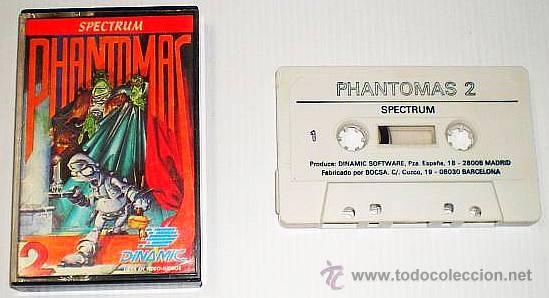Videojuegos y consolas: Phantomas 2 [Dinamic Software] 1986 [ZX Spectrum] - Foto 2